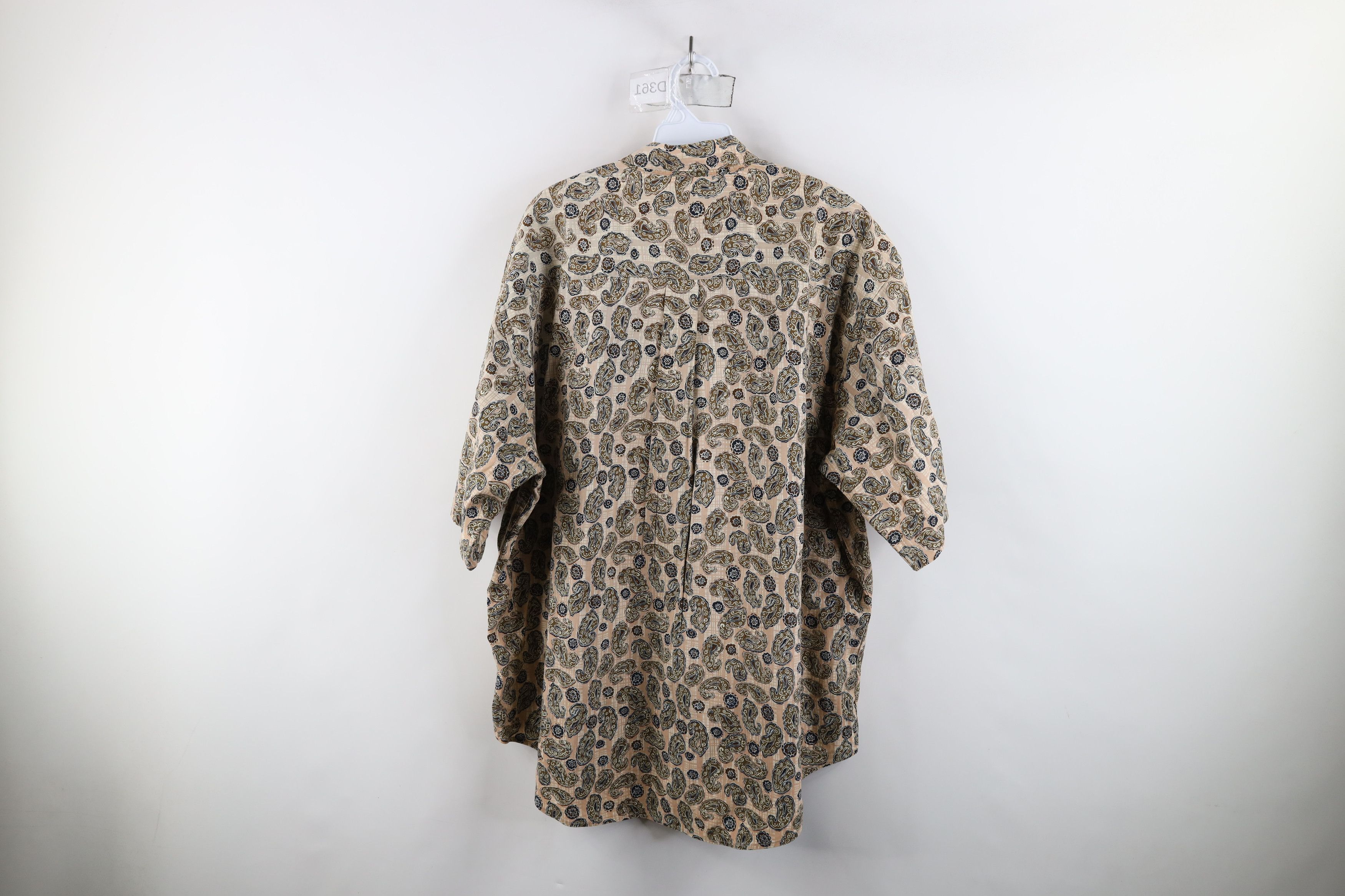 Vintage Vintage 90s Streetwear Short Sleeve Button Down Shirt Size US L / EU 52-54 / 3 - 9 Thumbnail