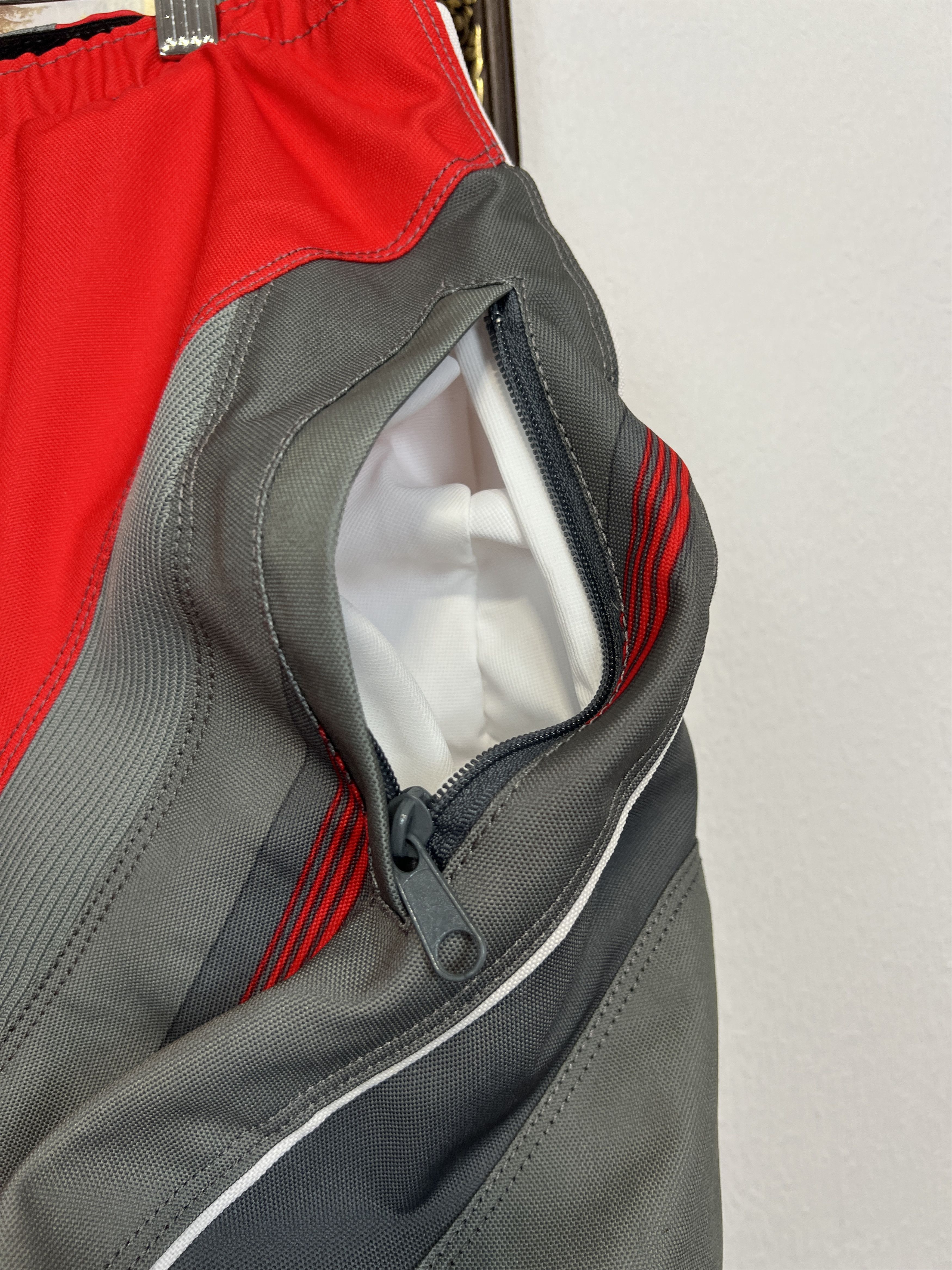 O'Neill Element FR Red Grey Shorts Racing Tech Ride Motobike Hype Size US 38 / EU 54 - 5 Thumbnail