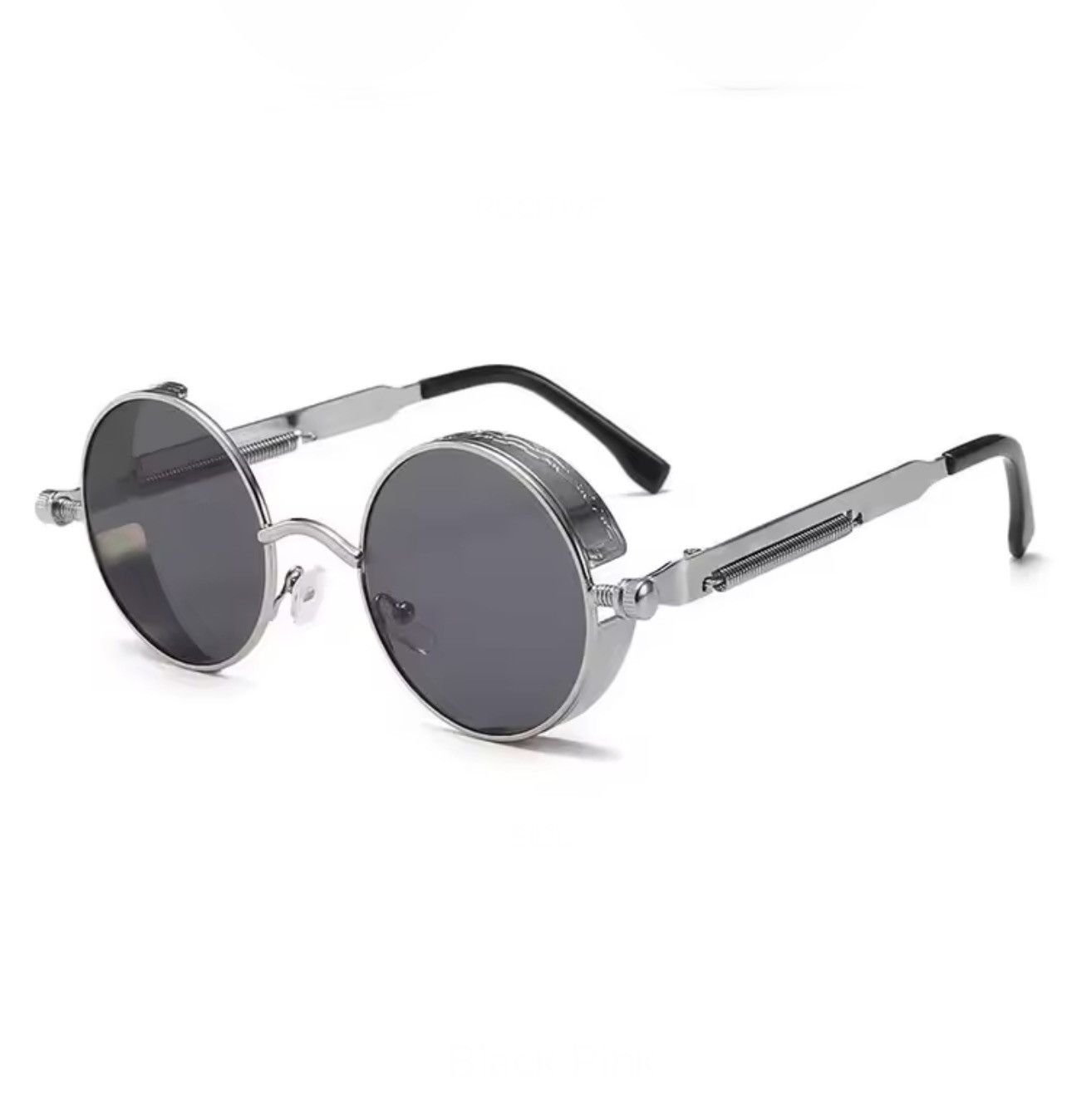 Other Retro Round Polarized Sunglasses Men Women Vintage Gothic Size ONE SIZE - 5 Thumbnail