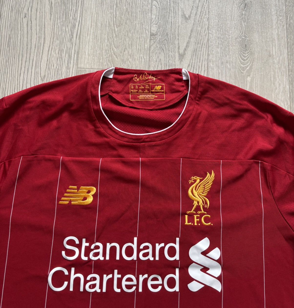 New Balance × Vintage Vintage Soccer Jersey Liverpool New Balance Blokecore Size US XL / EU 56 / 4 - 2 Thumbnail