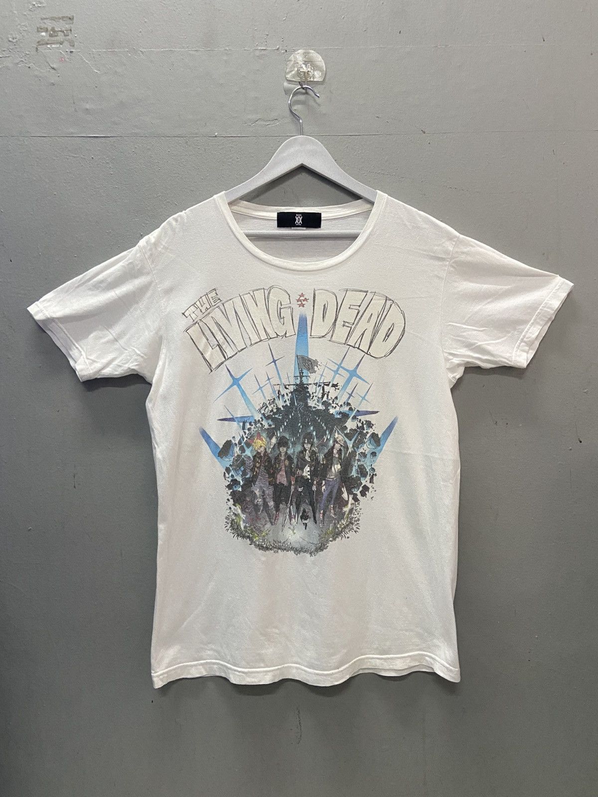 Japanese Brand BUMP OF CHICKEN LIVING DEAD TEE SHIRT Size US L / EU 52-54 / 3 - 1 Thumbnail