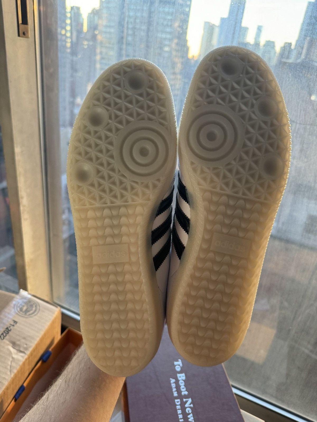 Adidas Patent Sambas Size US 13 / EU 46 - 8 Thumbnail