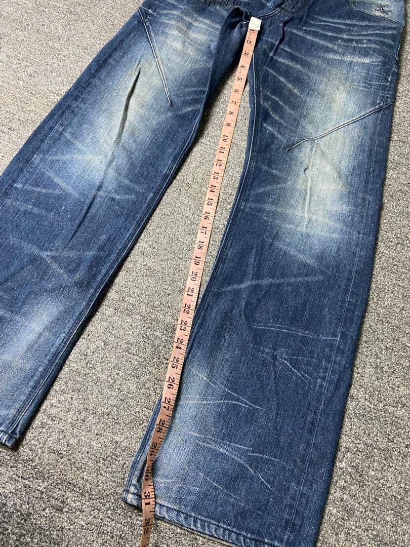 KARL KANI Distressed Denim Jeans (136)