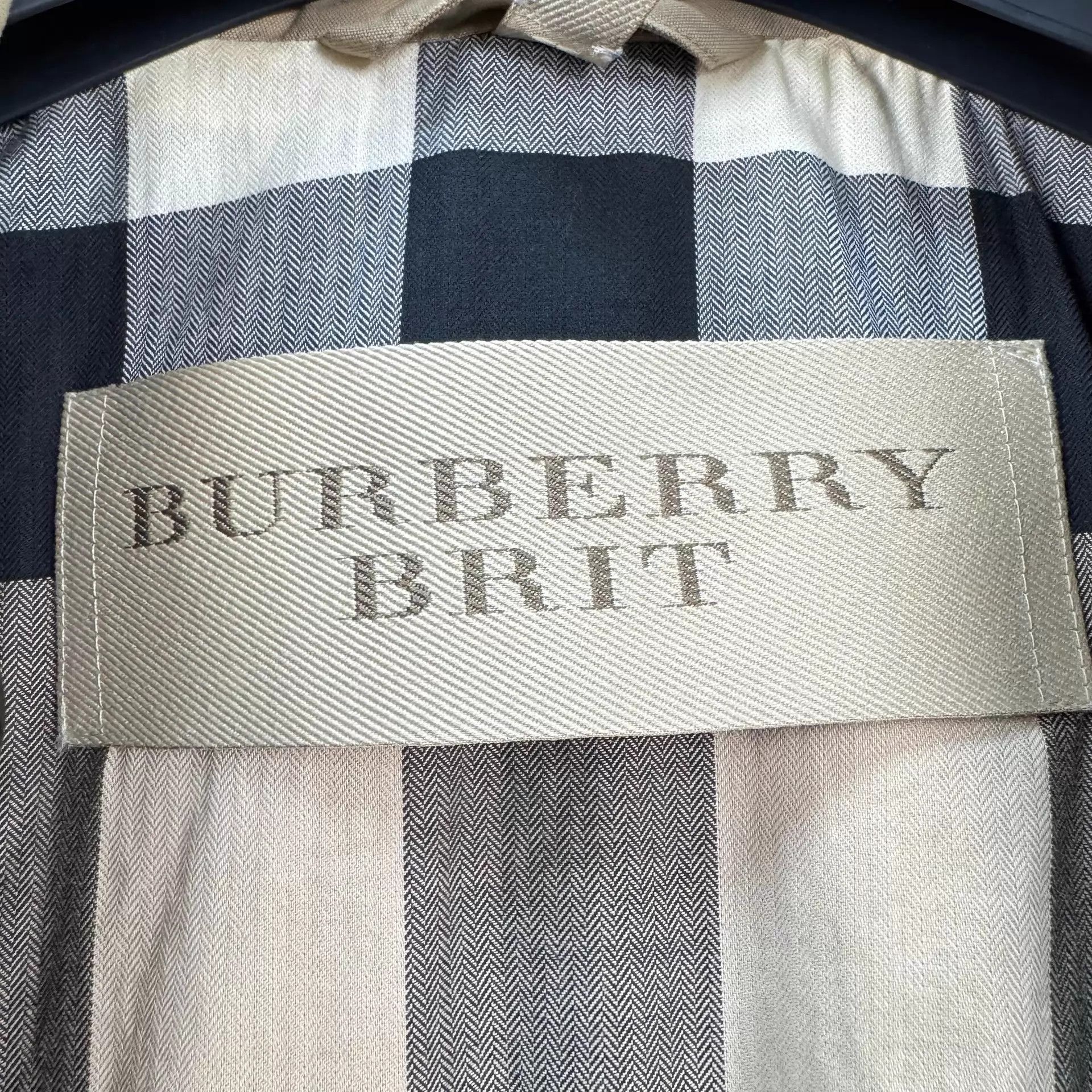 Burberry Burberry Double-Breasted Trench Khaki Check UK4 99New Size XS / US 0-2 / IT 36-38 - 6 Thumbnail