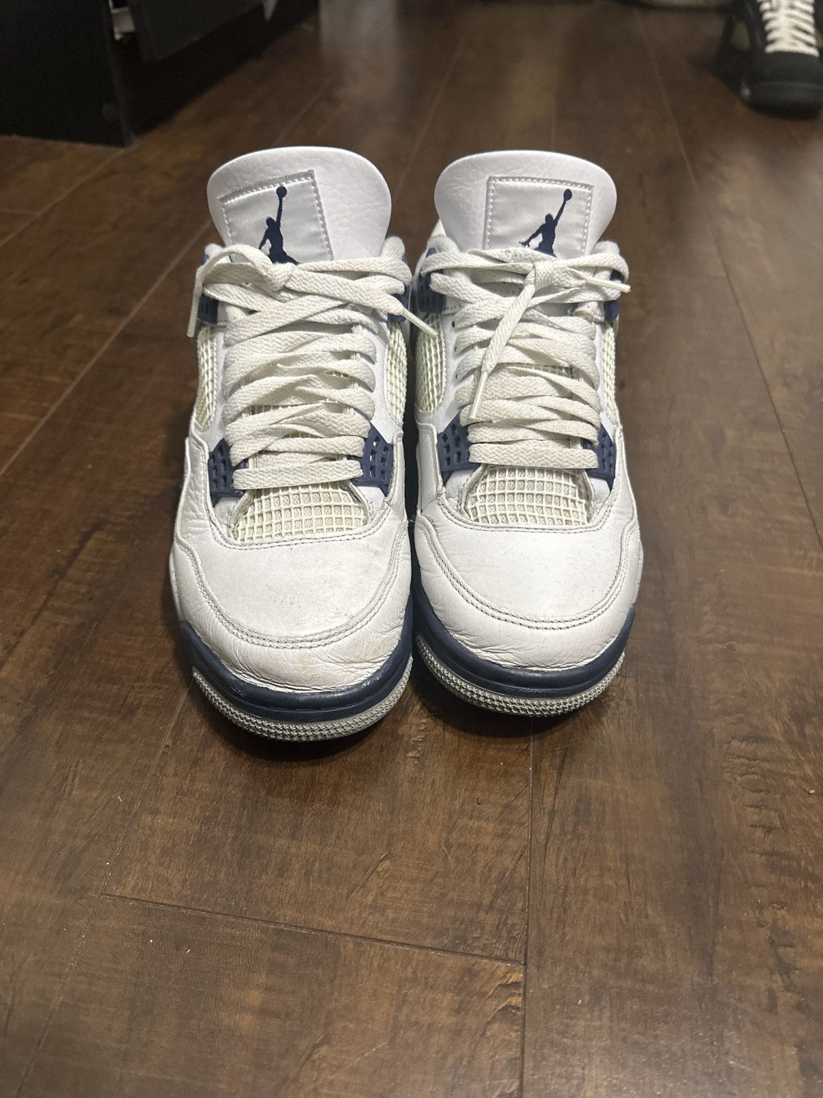 Jordan Brand jordan 4 navy Size US 8.5 / EU 41-42 - 1 Thumbnail