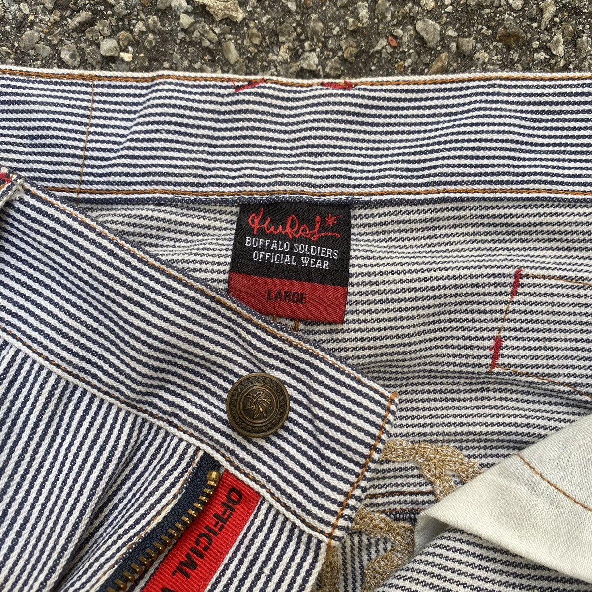 Japanese Brand Mural Buffalo Soldiers Official Wear Hickory Carpenter Pants Size US 31 - 14 Thumbnail