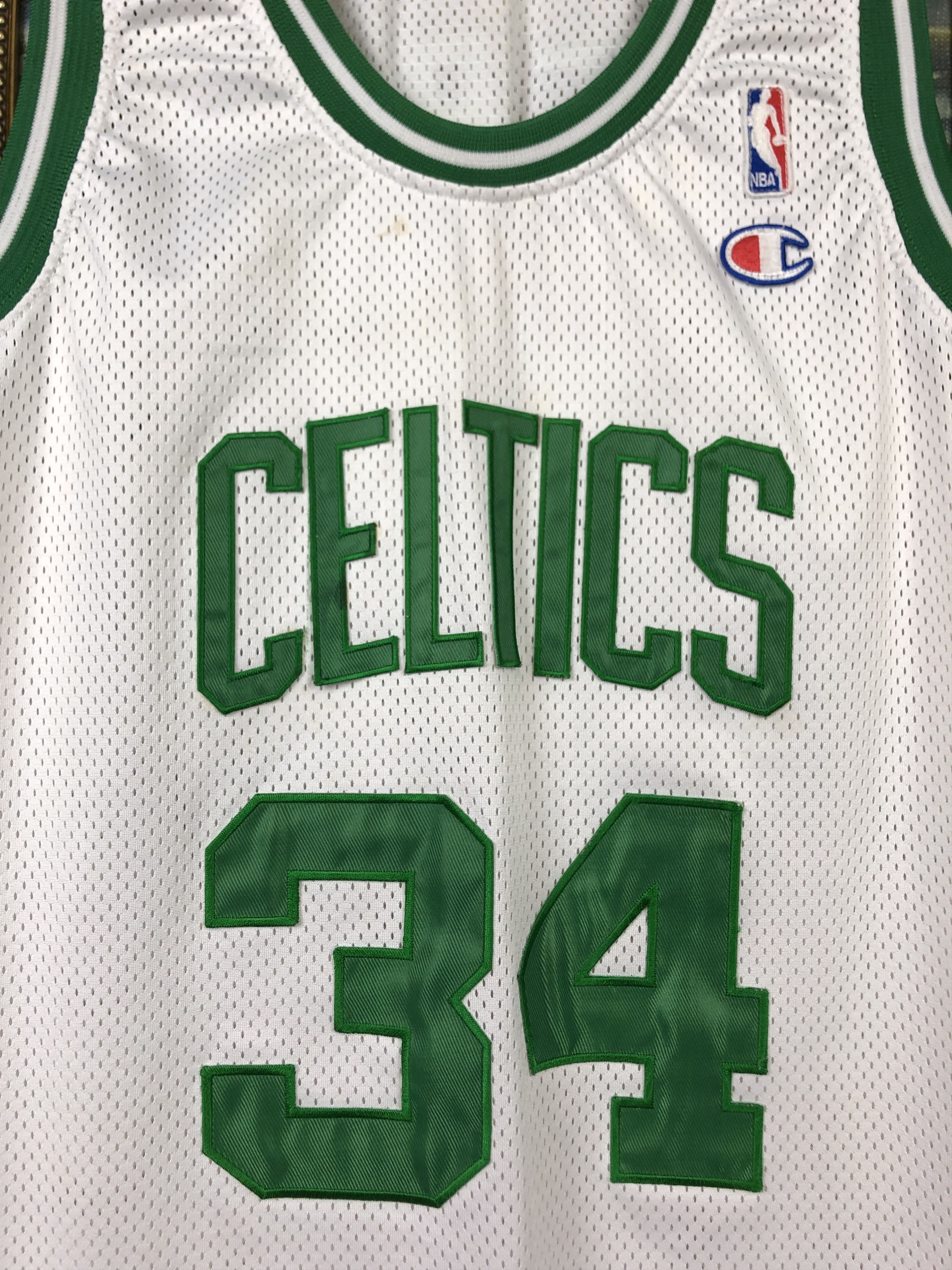Champion Vintage Paul Pierce Boston Celtics Jersey Limit Edition Tee Size US XXL / EU 58 / 5 - 5 Thumbnail