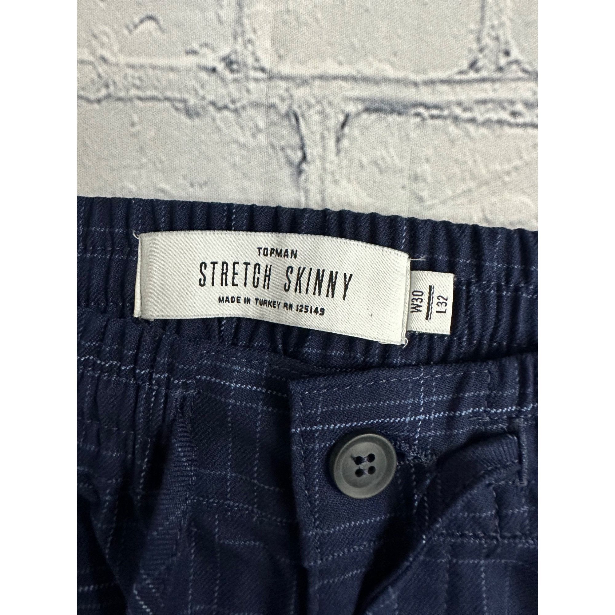 Topman Topman Stretch Skinny Trousers Size US 30 / EU 46 - 2 Thumbnail