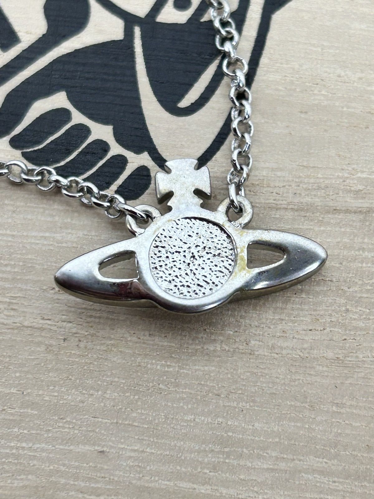 Vivienne Westwood Vintage Vivienne Westwood Enamel Orb Pendant Necklace Size ONE SIZE - 4 Thumbnail