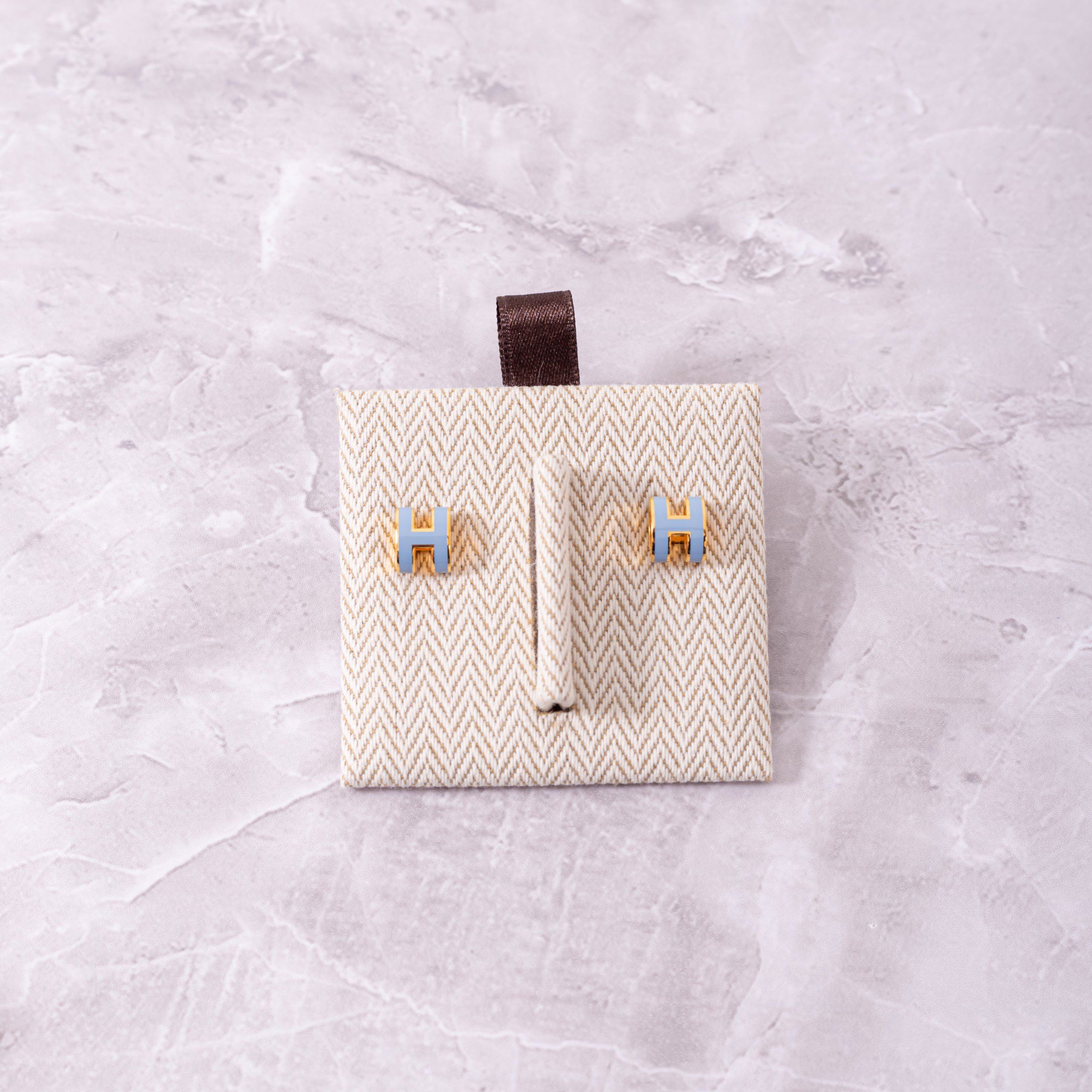 Hermes HERMES Mini Pop H earrings Size ONE SIZE - 1 Thumbnail