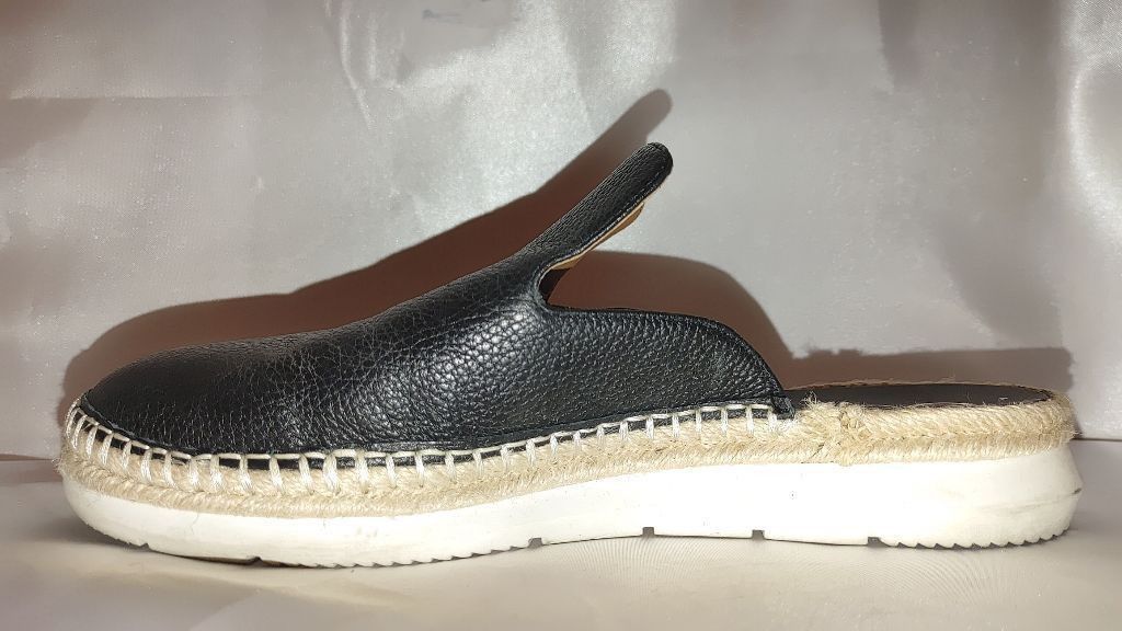 Calvin Klein Calvin Klein Verie Leather Espadrille Size 9 Size US 9 / IT 39 - 3 Thumbnail