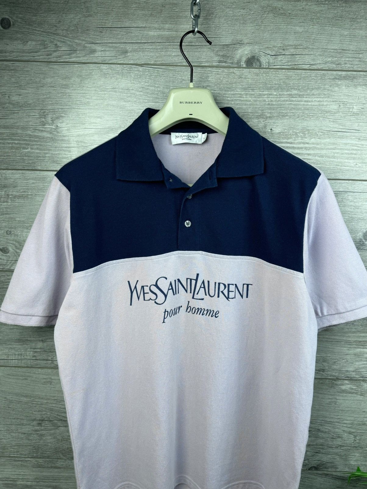 Yves Saint Laurent YSL Yves Saint Laurent Polo Rare Vintage Tee T-Shirt Size L Size US L / EU 52-54 / 3 - 4 Thumbnail
