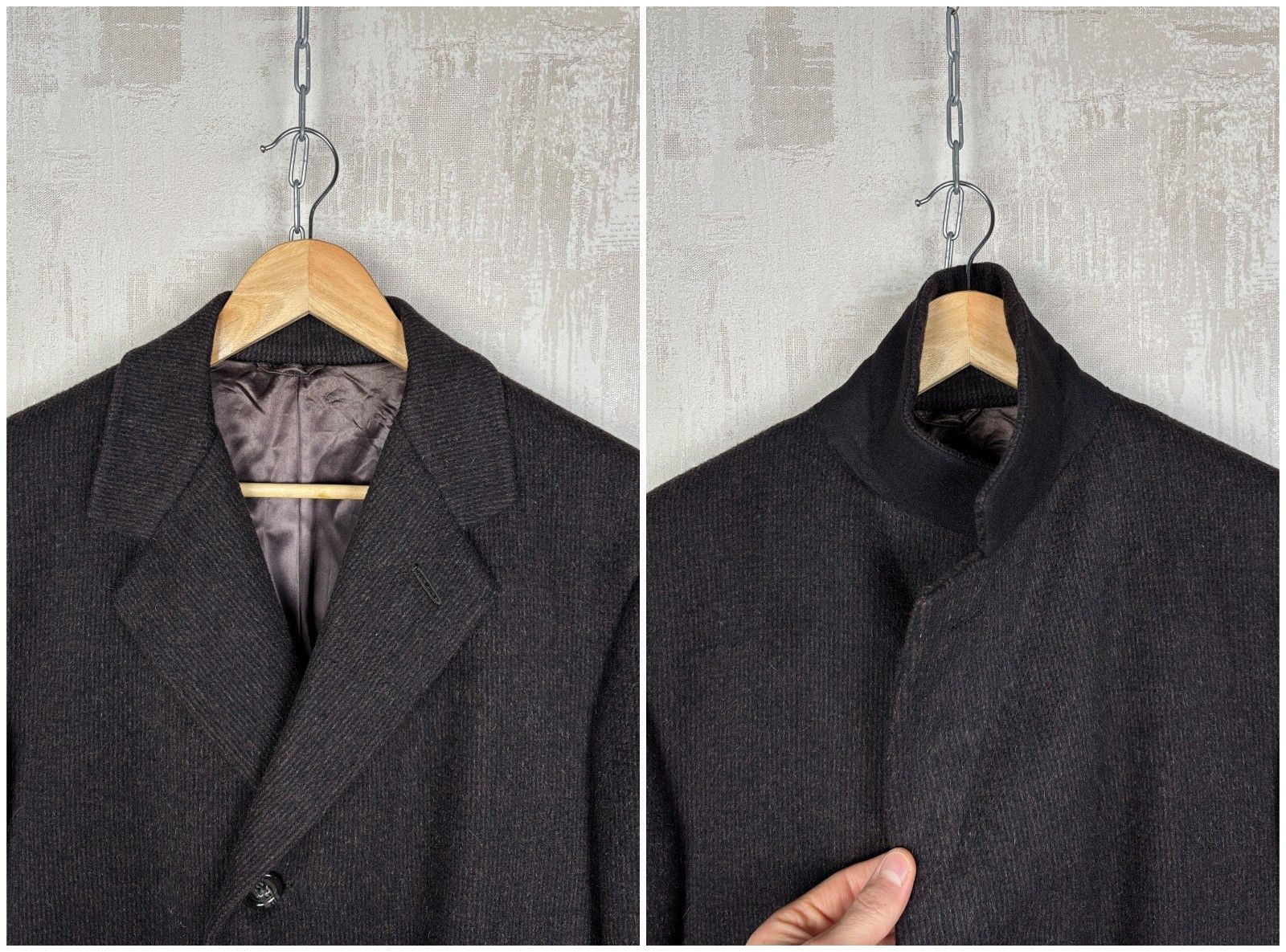 Hardy Amies Vintage Hardy Amies 60-70s Hepworths Yarrowvale Wool Coat Size US S / EU 44-46 / 1 - 6 Thumbnail