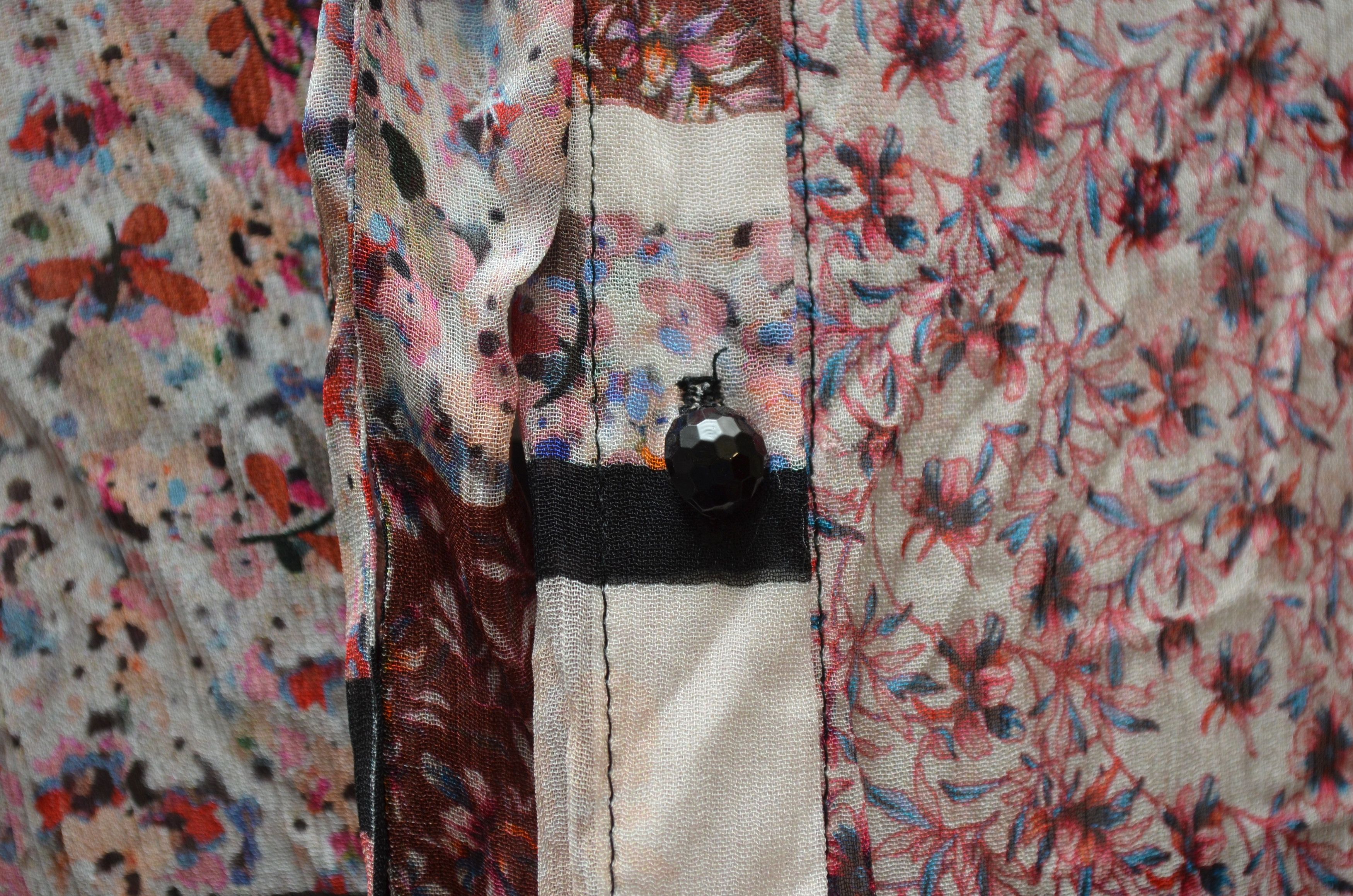 Designer × The Kooples The Kooples Floral Print Viscose Dress NWT RRP €340 Size M / US 6-8 / IT 42-44 - 7 Thumbnail