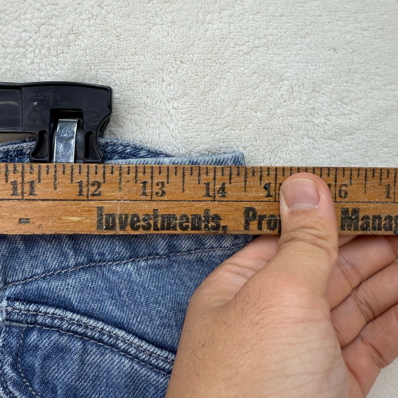 Lucky Brand LUCKY BRAND LEGEND SERIES Sz 6/28 Y2K SOFT CARGO JEANS Size 28" / US 6 / IT 42 - 5 Thumbnail