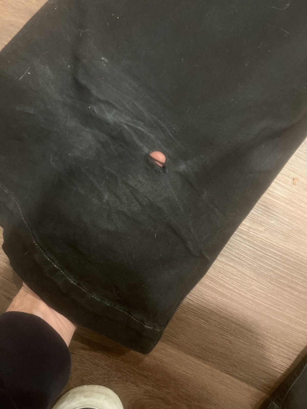 Rick Owens Drkshdw Rick owens elastain black flare denim Size US 32 / EU 48 - 5 Thumbnail