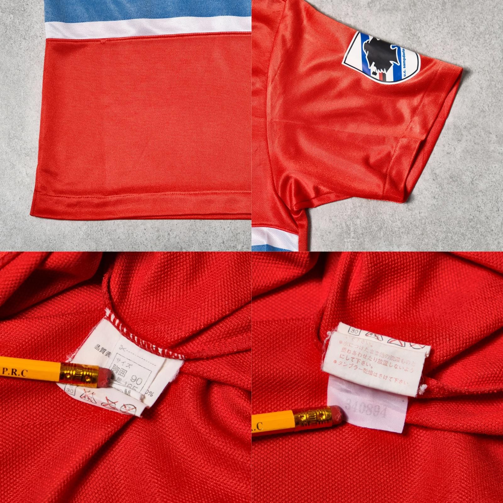 Asics 1992/94 Sampdoria Third Shirt Asics (S/M) Size US M / EU 48-50 / 2 - 6 Thumbnail