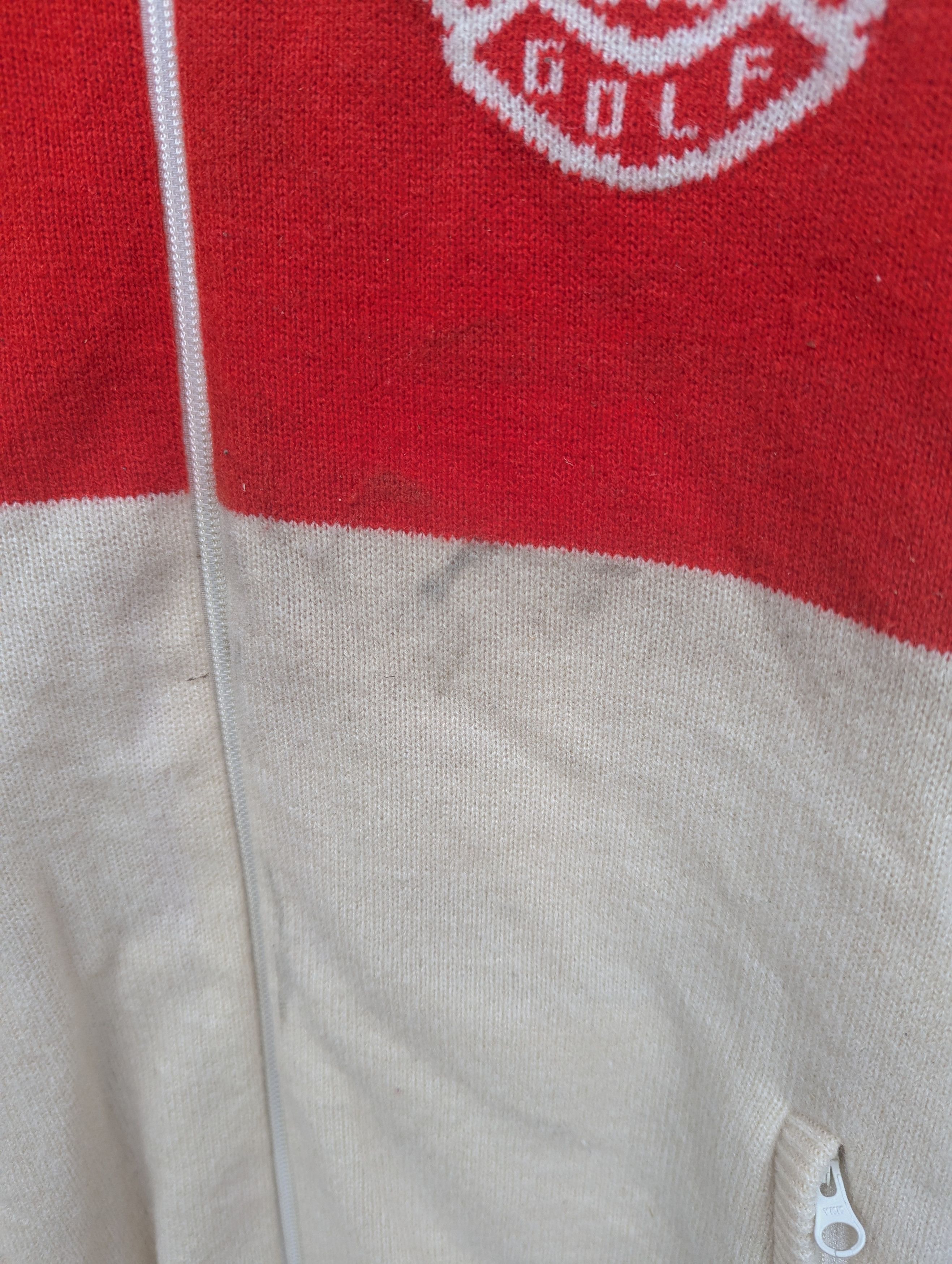 Japanese Brand PEARLY GOLF COLOUR BLOCK SWEATER Size US S / EU 44-46 / 1 - 6 Thumbnail