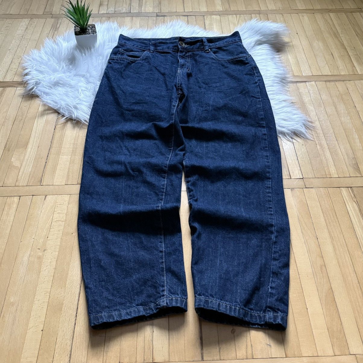 Southpole 📌 Vintage Southpole Rap Embroidered Logo Y2K Jeans Size US 32 / EU 48 - 9 Thumbnail