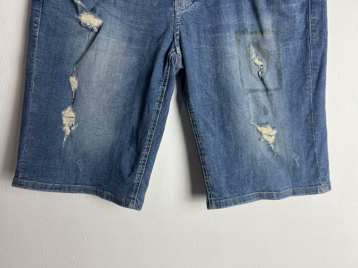 Guess Guess Denim Distressed Jorts Shorts Size US 33 - 4 Thumbnail
