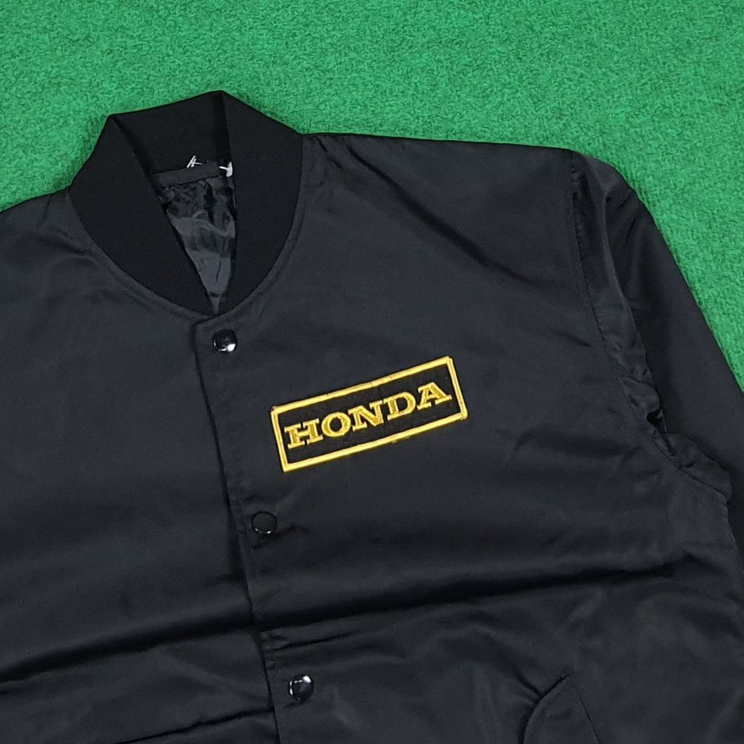 Vintage Honda Club Groover Jacket Racing Bomber C289N26