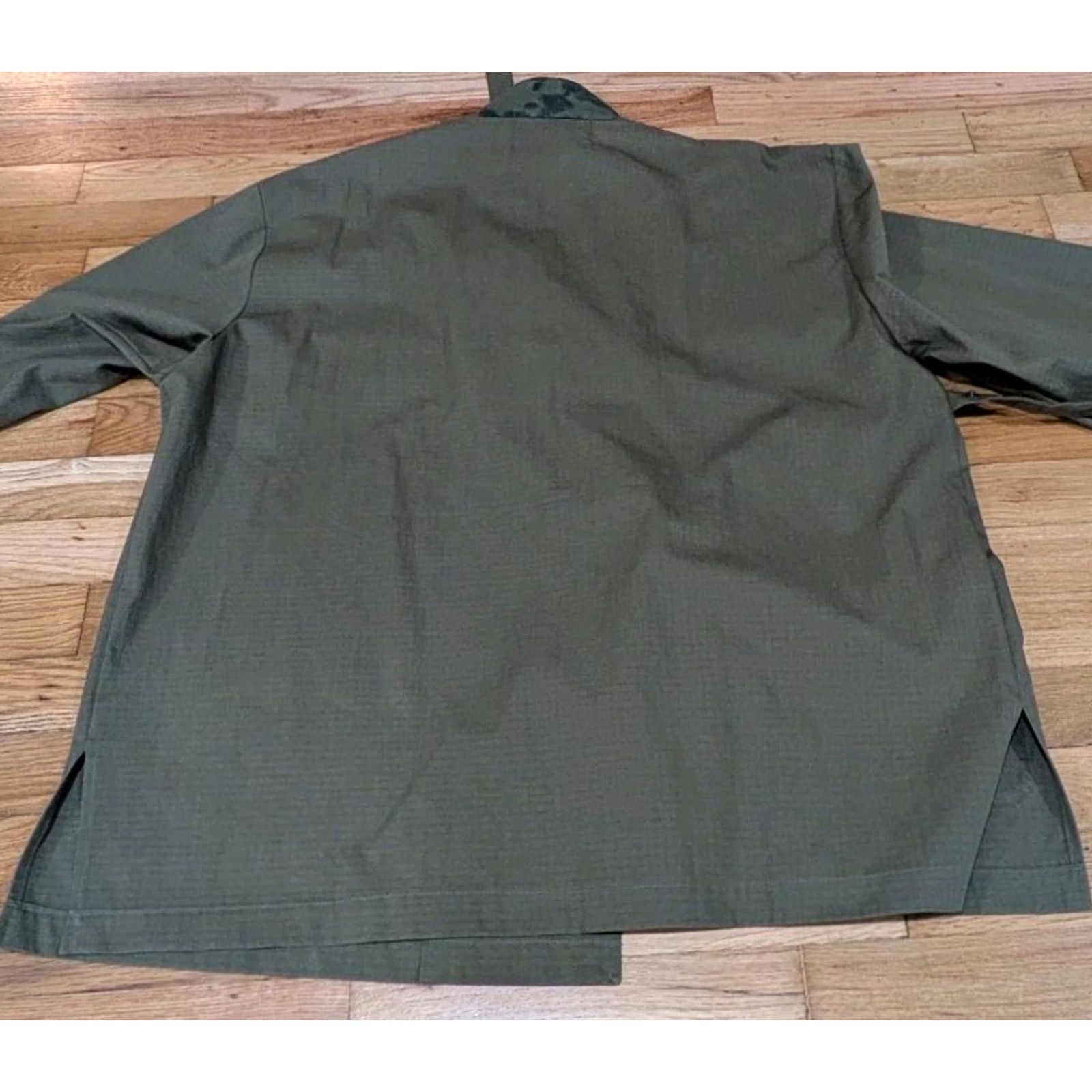 Sundae School Sundae School Jacket Kimono Shawl Cotton Green Camo Button Tie XL Women Size XL / US 12-14 / IT 48-50 - 8 Thumbnail