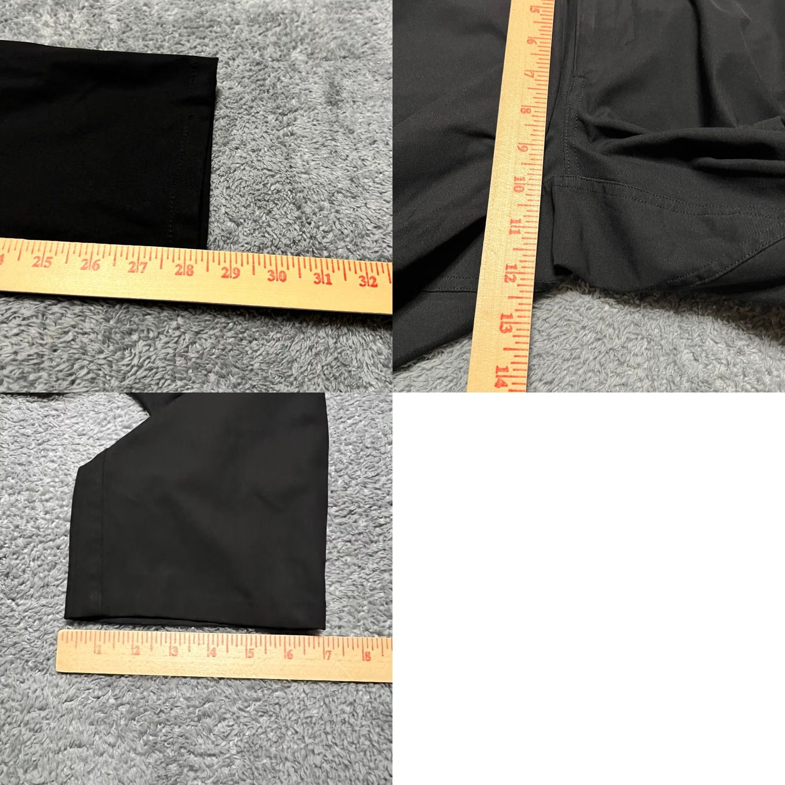 Lululemon Lululemon ABC Pants Mens 31 Black Classic Fit Warpstreme Casual Golf Stretch Size US 31 - 8 Thumbnail