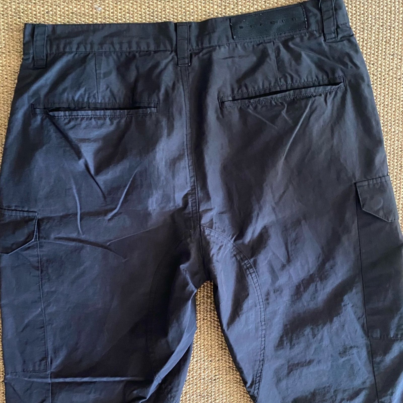 Stampd Stampd $286 Black Cotton / Nylon Cargo Pant Mens sz 34 EUC Size US 34 / EU 50 - 13 Thumbnail
