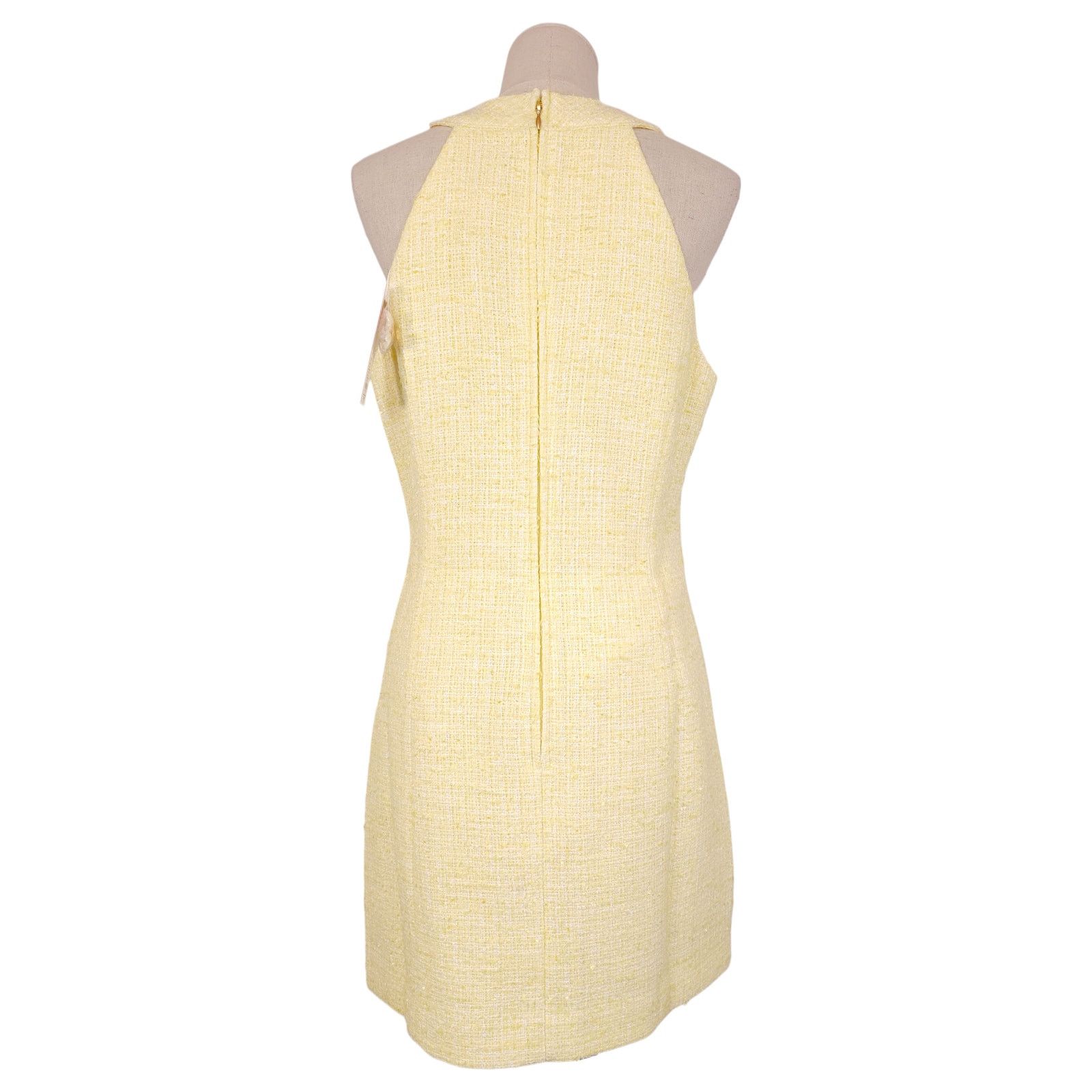 Lilly Pulitzer NWT Lilly Pulitzer Margarete Boucle Skirted Romper Yellow 6 Size M / US 6-8 / IT 42-44 - 3 Thumbnail