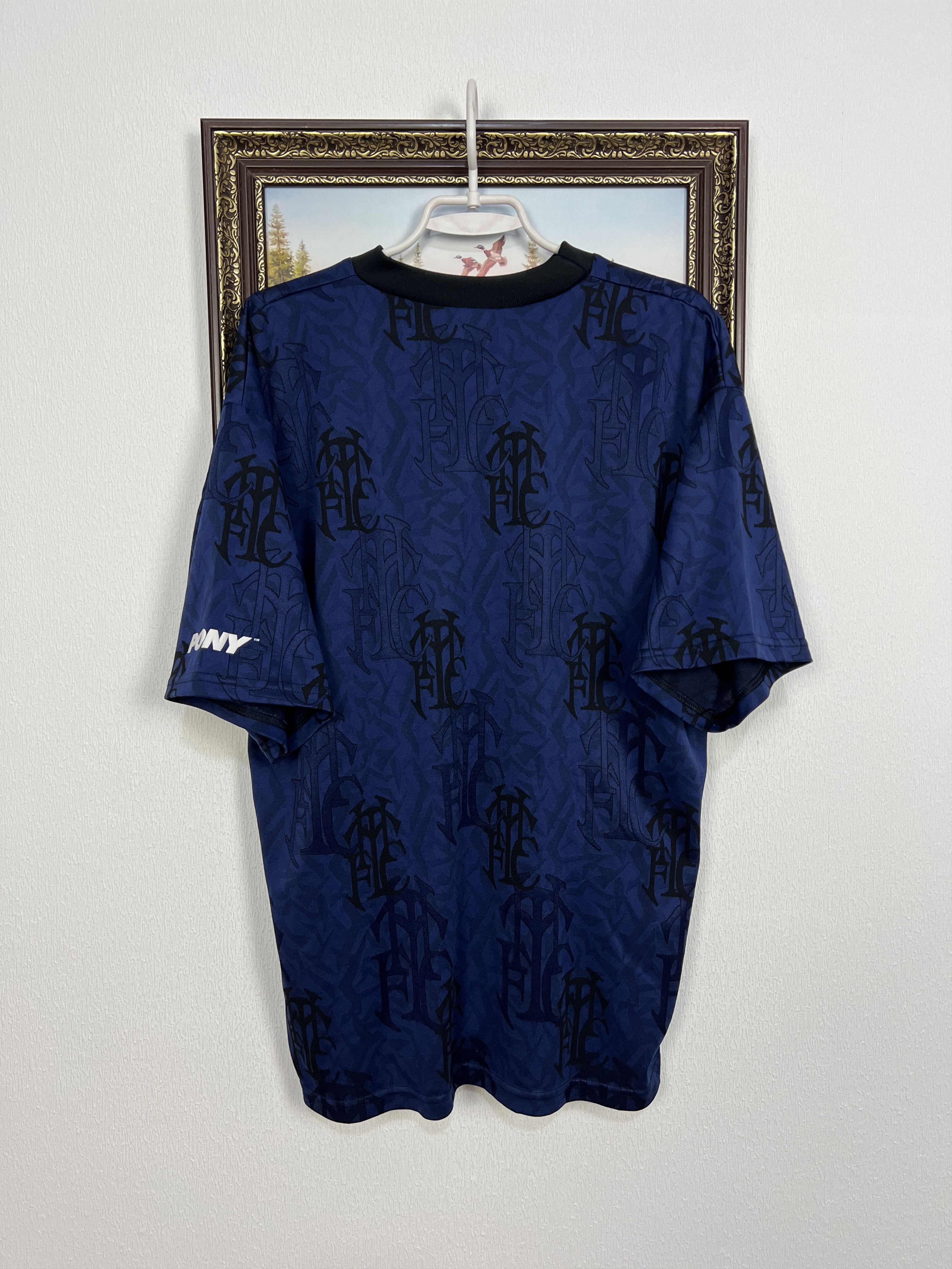 PONY Vintage 90's Tottenham Hotspur Football Train Shirt Jersey Size US L / EU 52-54 / 3 - 8 Thumbnail