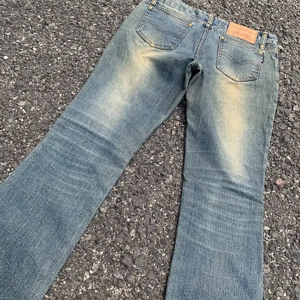 Japanese Brand JAPANESE CecilMcBe Jeans 29x31 Flare/Bootcut Faded Pants USA Size 29" - 13 Thumbnail