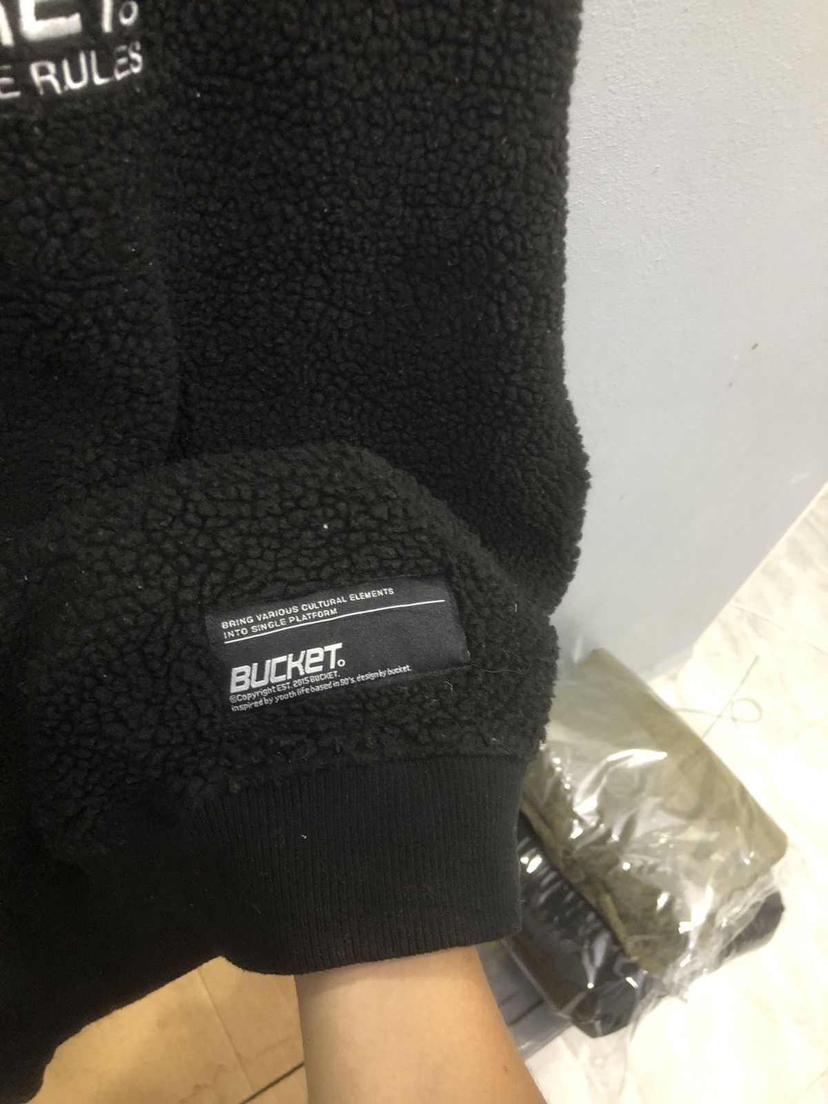 Japanese Brand × Retrofit Bucket Deep Pile Sherpa Fleece Sweatshirt Size US M / EU 48-50 / 2 - 5 Thumbnail