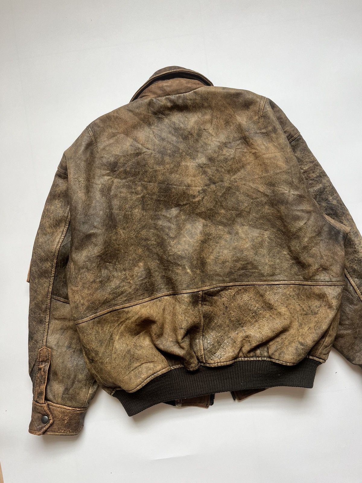 Vintage Vintage Leather Jacket Robo Flying Jacket Size US L / EU 52-54 / 3 - 12 Thumbnail