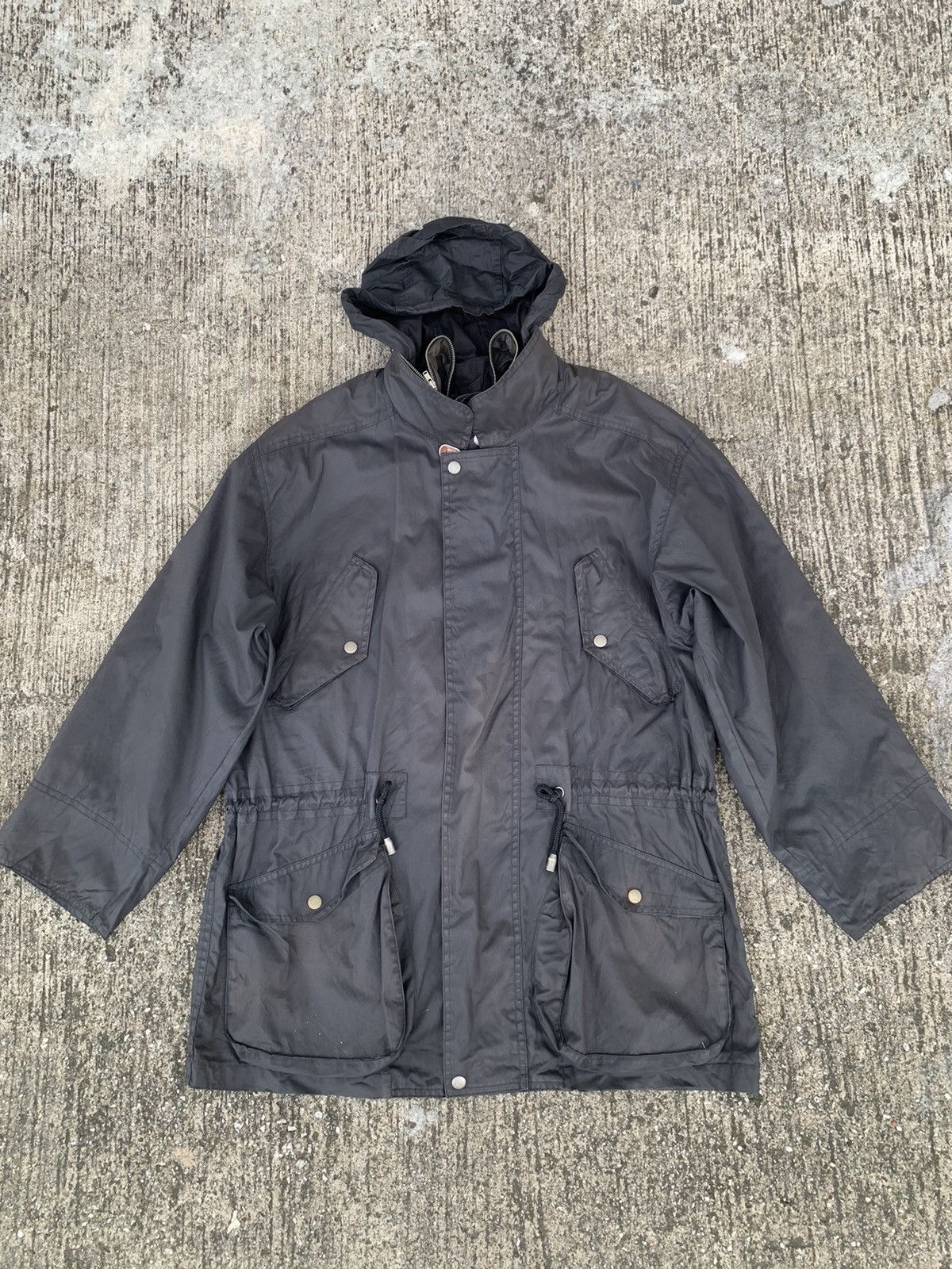 Joseph Abboud Rare 🔥 vintage 90s sun faded joseph abboud waxed jacket Size US M / EU 48-50 / 2 - 9 Thumbnail