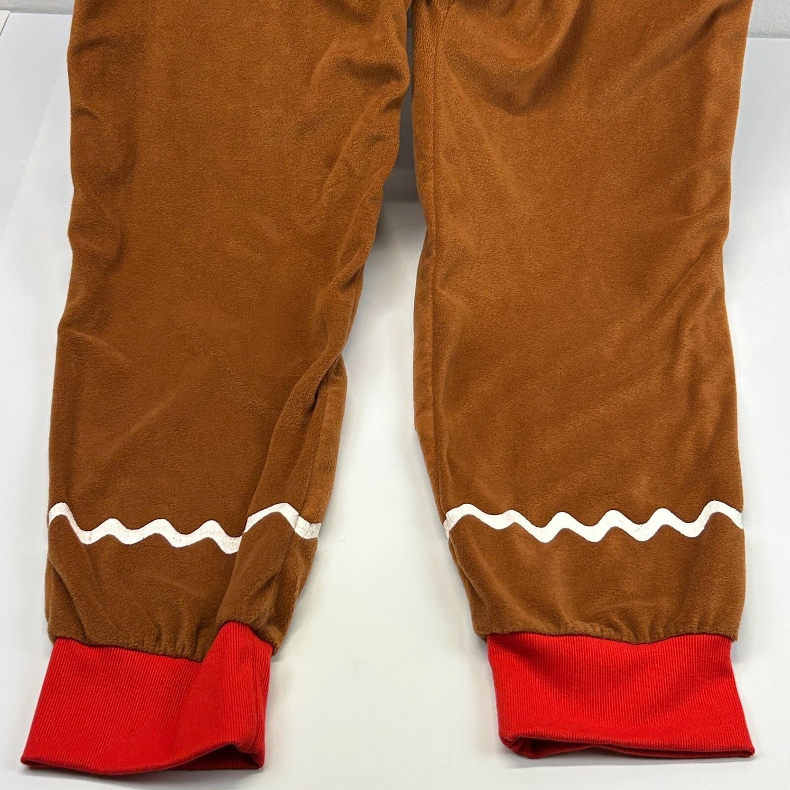 Tipsy Elves Tipsy Elves Gingerbread Man Jumpsuit Brown Bodysuit 2XL Size US XXL / EU 58 / 5 - 6 Thumbnail