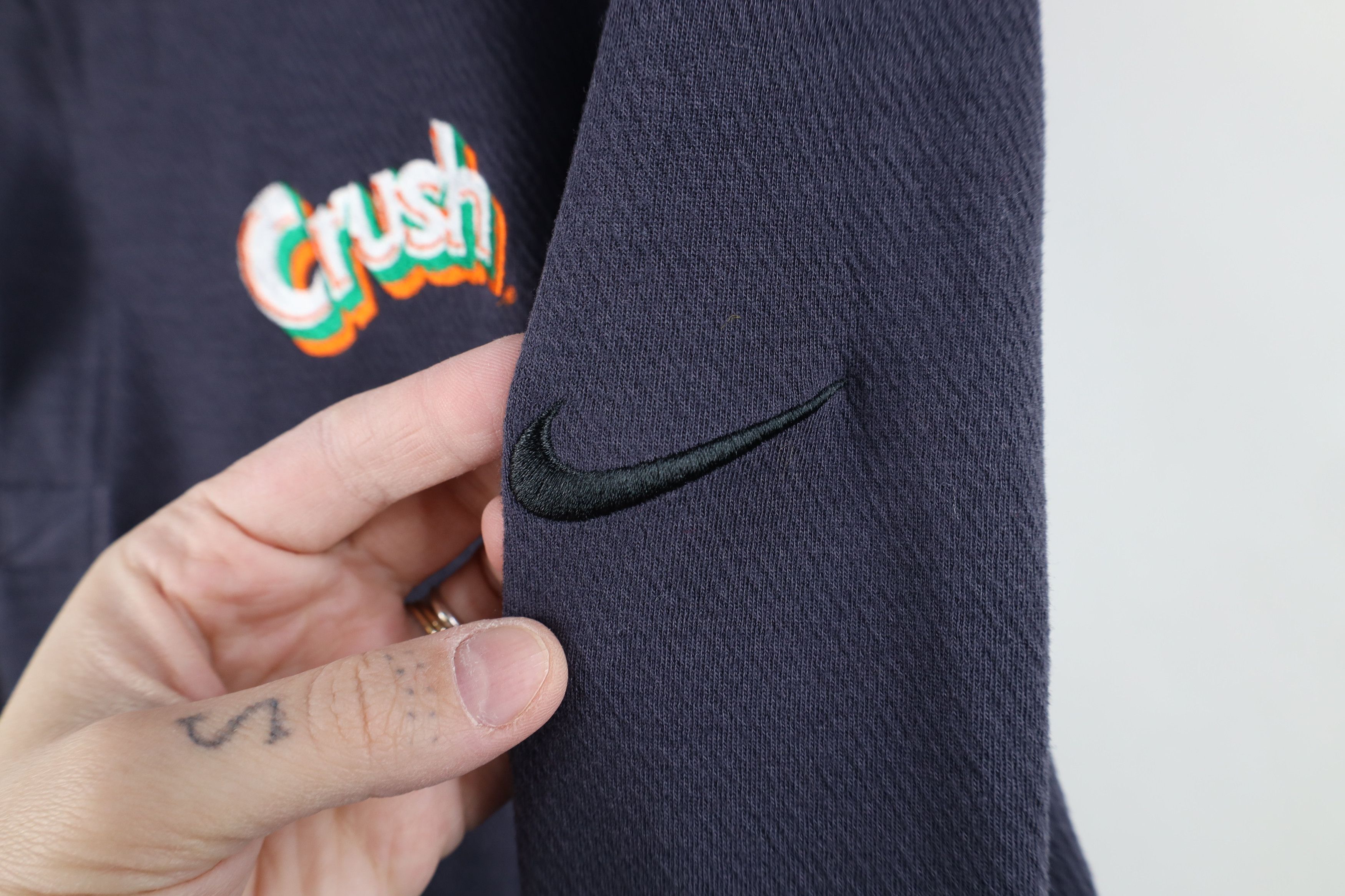 Nike Nike Dri-Fit Orange Crush Soda Pop Half Zip Sweater Blue Size US L / EU 52-54 / 3 - 5 Thumbnail