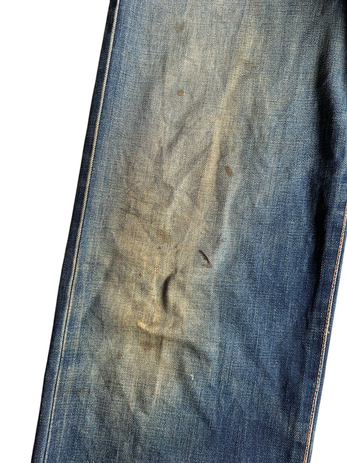 Edwin × Kapital × Vintage VINTAGE EDWIN 505X SELVEDGE JAPANESE DISTRESSED DENIM Size US 29 - 16 Thumbnail