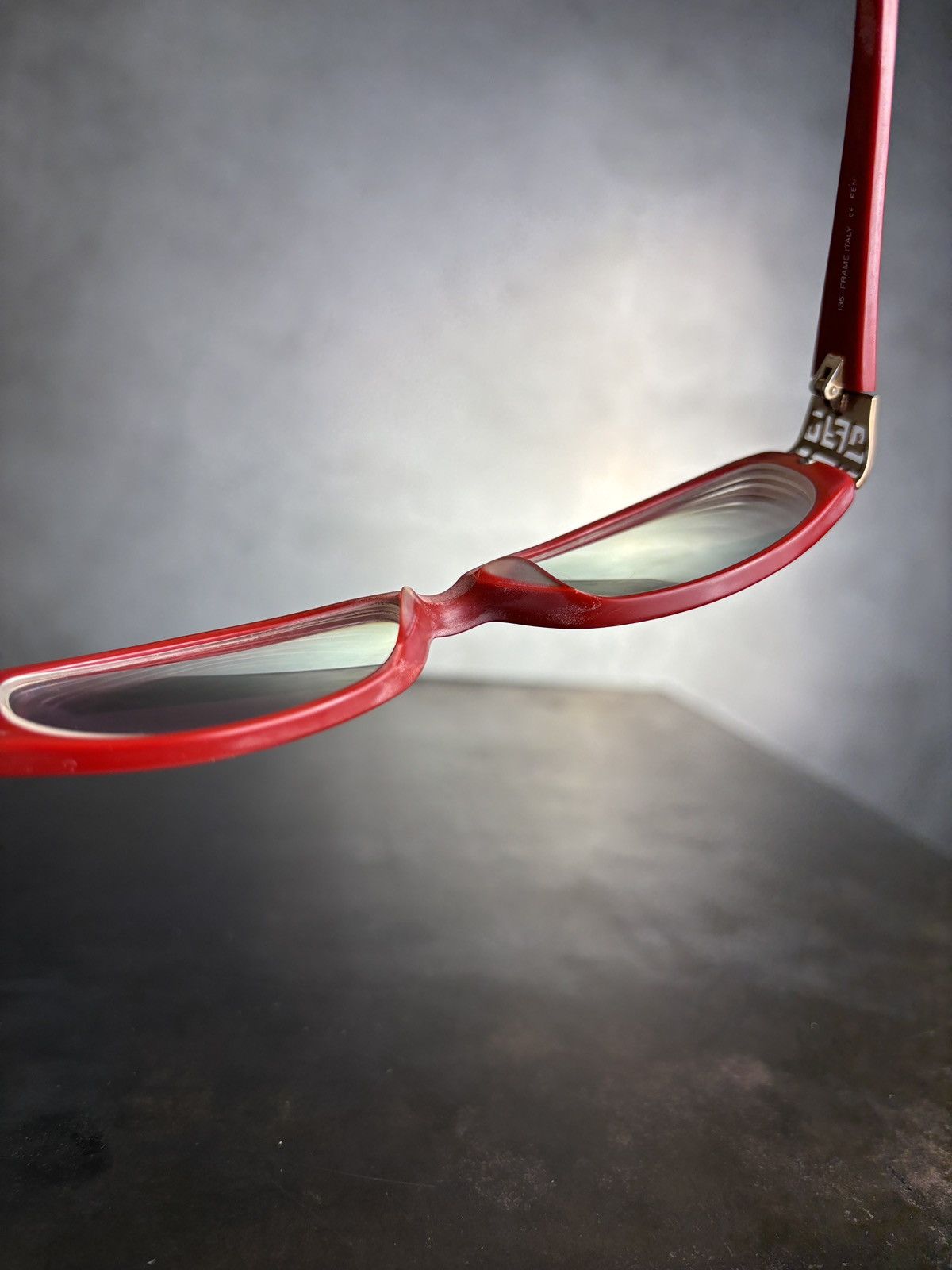 Fendi 2006 Fendi Glasses Vintage Frames F697 Red Y2K Oval Cat Eye Size ONE SIZE - 11 Thumbnail