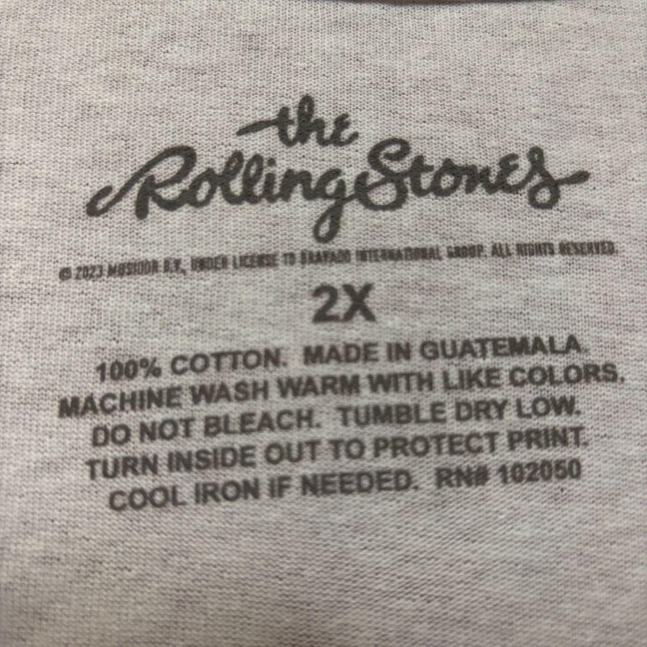 The Rolling Stones The Rolling Stones Pink Hot Lips Rock Band T-shirt 2XL Size US XXL / EU 58 / 5 - 4 Thumbnail