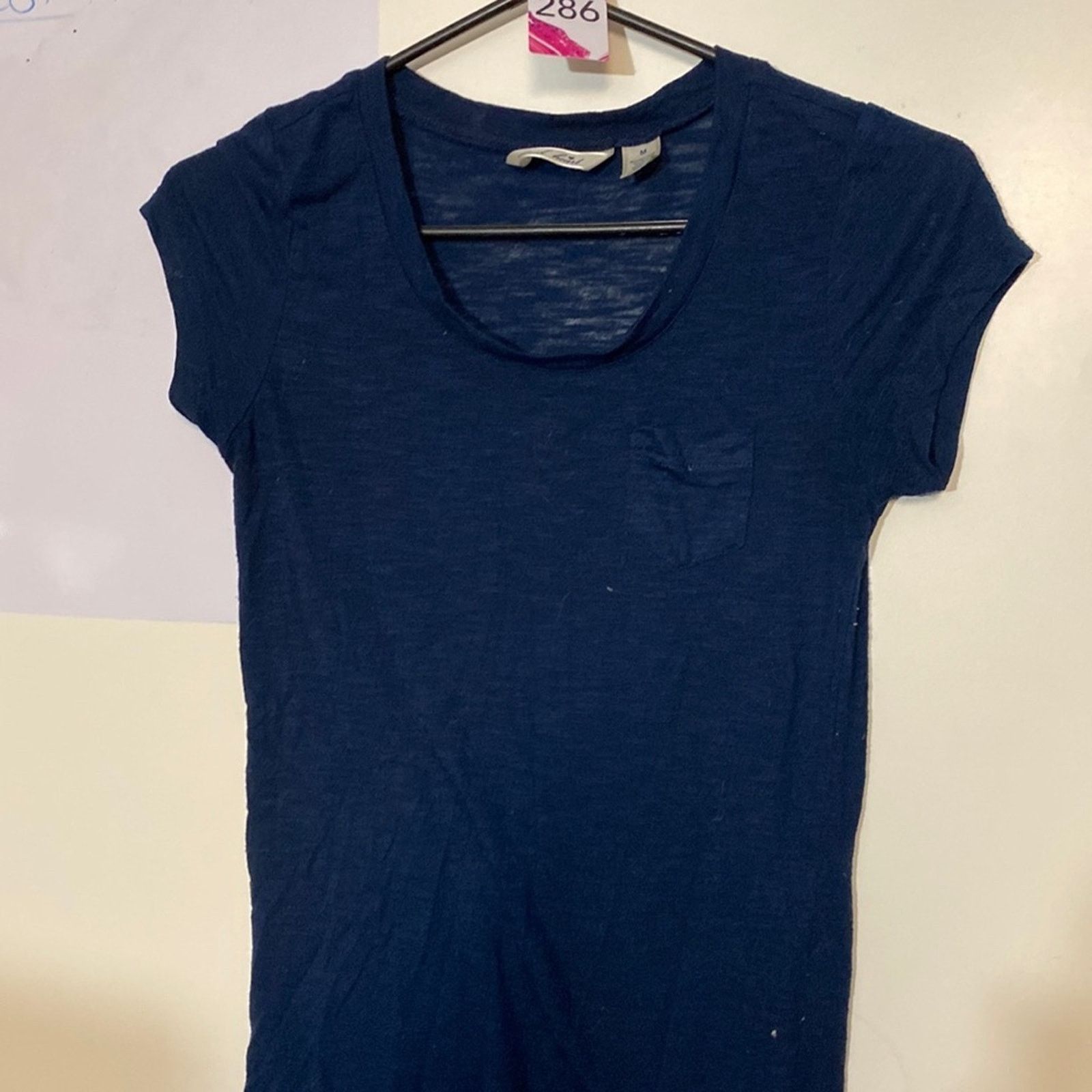Other Derek heart dark blue‎ short sleeve shirt size M Size M / US 6-8 / IT 42-44 - 3 Thumbnail
