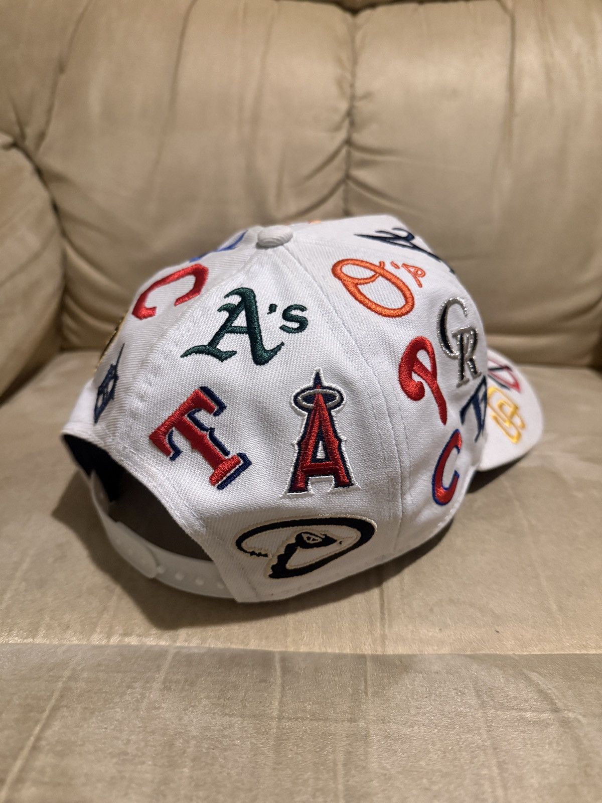New Era New Era MLB ALL OVER 9FORTY A-FRAME SNAPBACK Size ONE SIZE - 3 Thumbnail