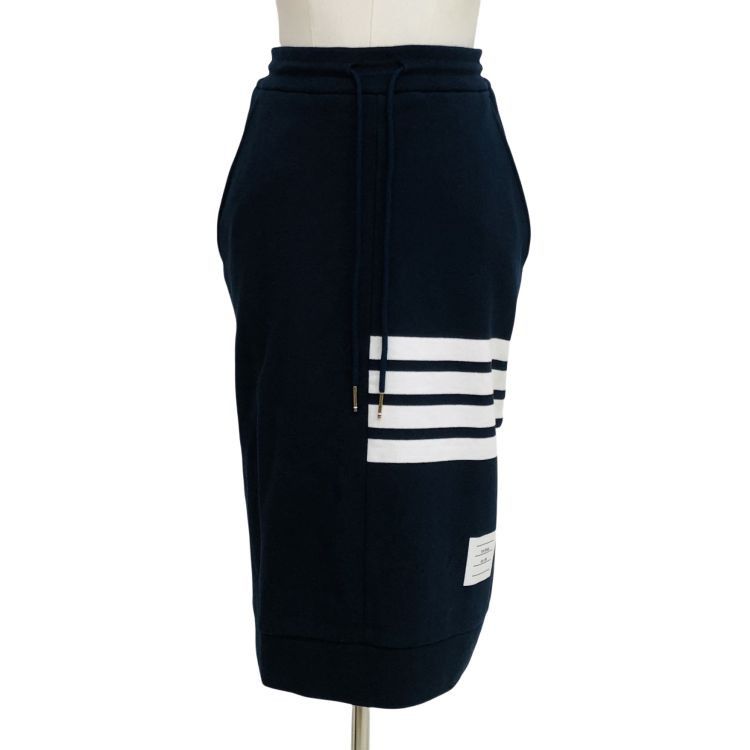 Thom Browne Thom Browne Engineered 4 Bar Loopback Skirt Size 40 Size 27" / US 4 / IT 40 - 1 Thumbnail