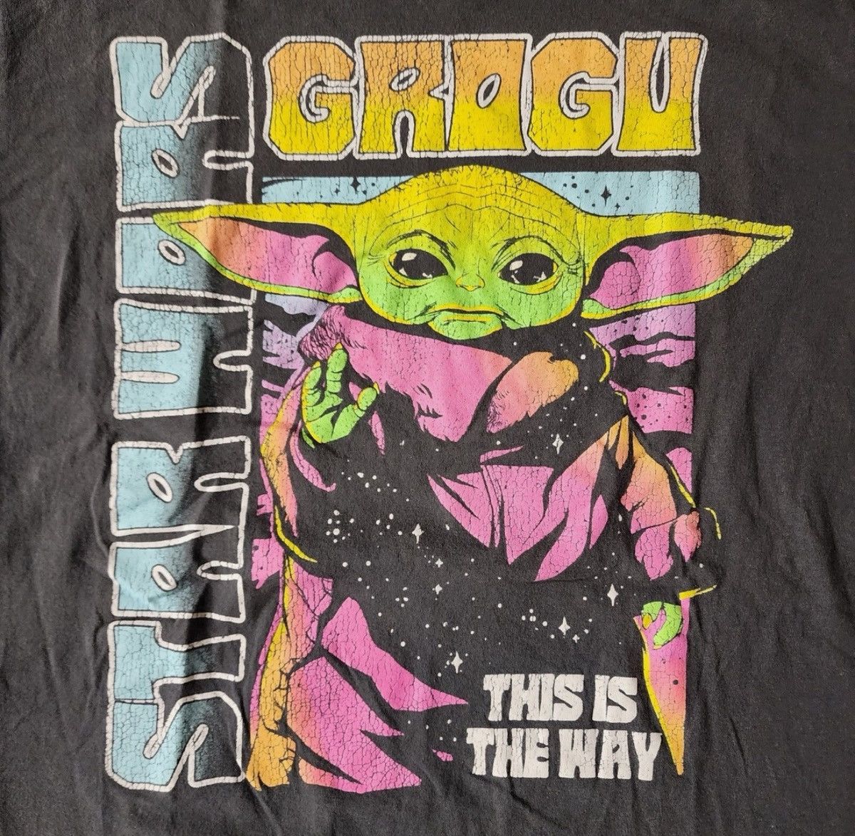 Star Wars NEW Star Wars “This is the Way” Grogu Yoda DS New Old Stock! Size US M / EU 48-50 / 2 - 3 Thumbnail