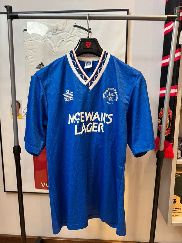 Vintage Vintage Admiral Rangers 1990-92 Home Jersey M Size US M / EU 48-50 / 2 - 1 Thumbnail