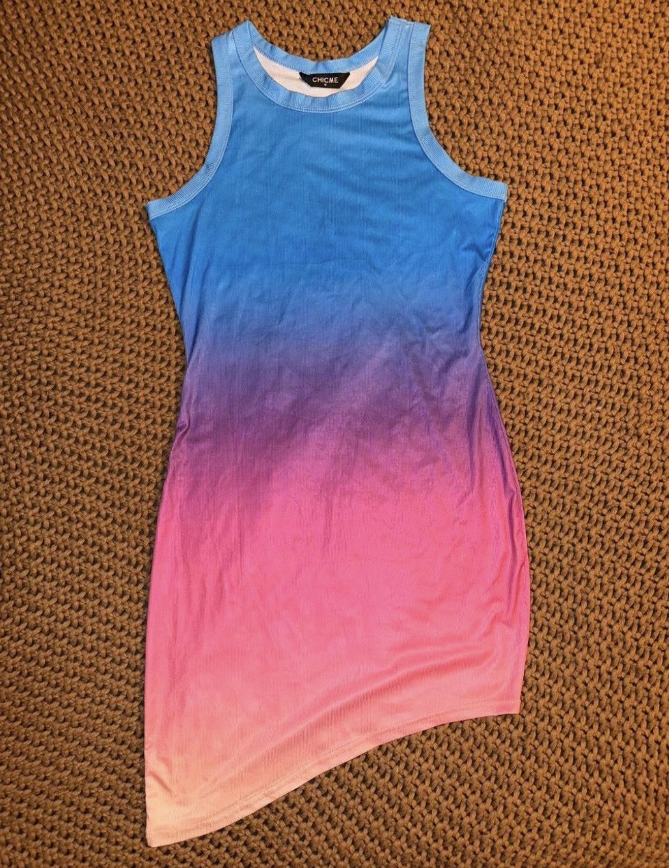 Other blue and pink ombre bodycon dress #bodycon #party Size M / US 6-8 / IT 42-44 - 2 Thumbnail