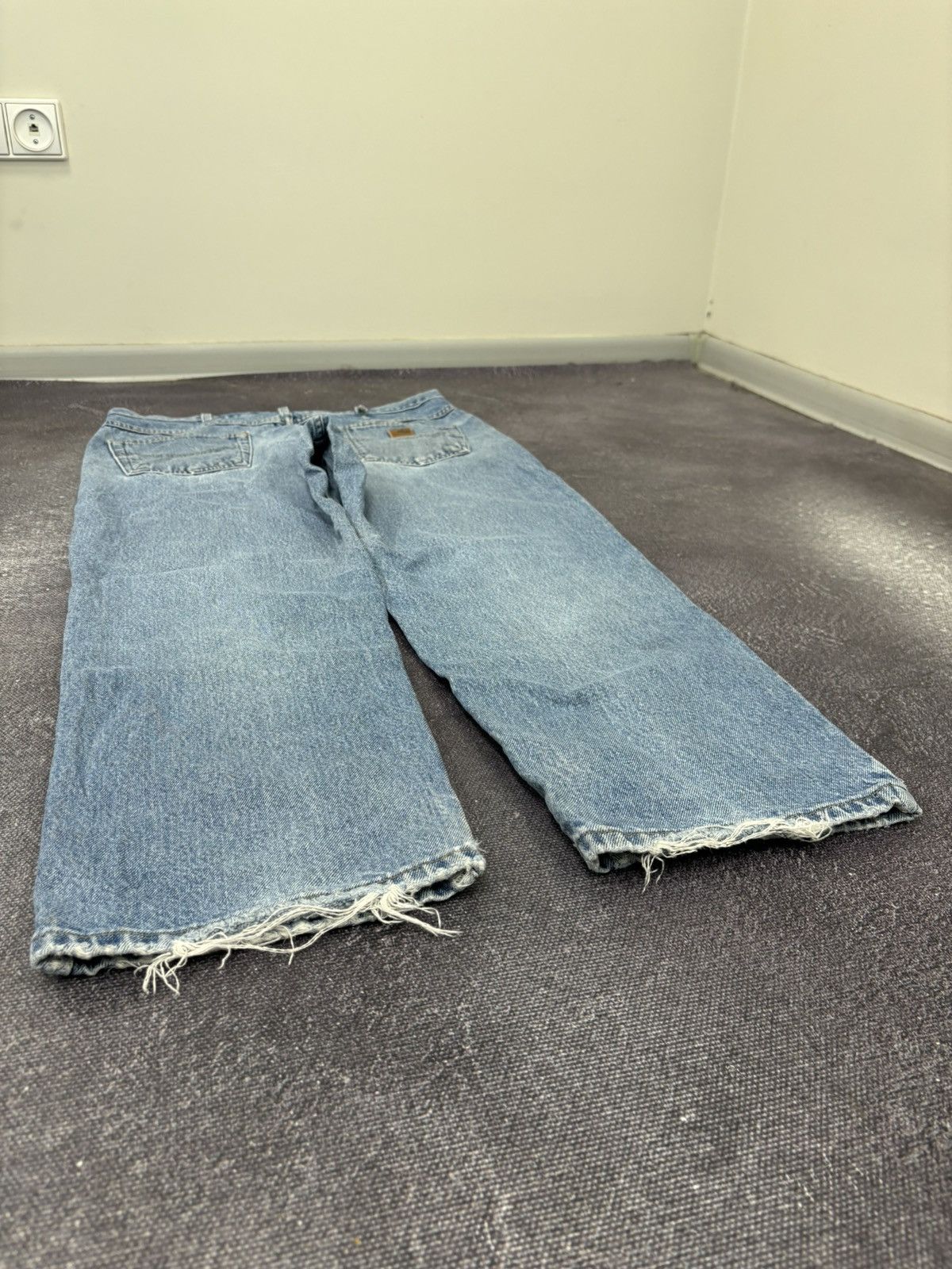Carhartt Vintage 90s Carhartt USA Faded Washed Baggy Jeans Size US 36 / EU 52 - 10 Thumbnail