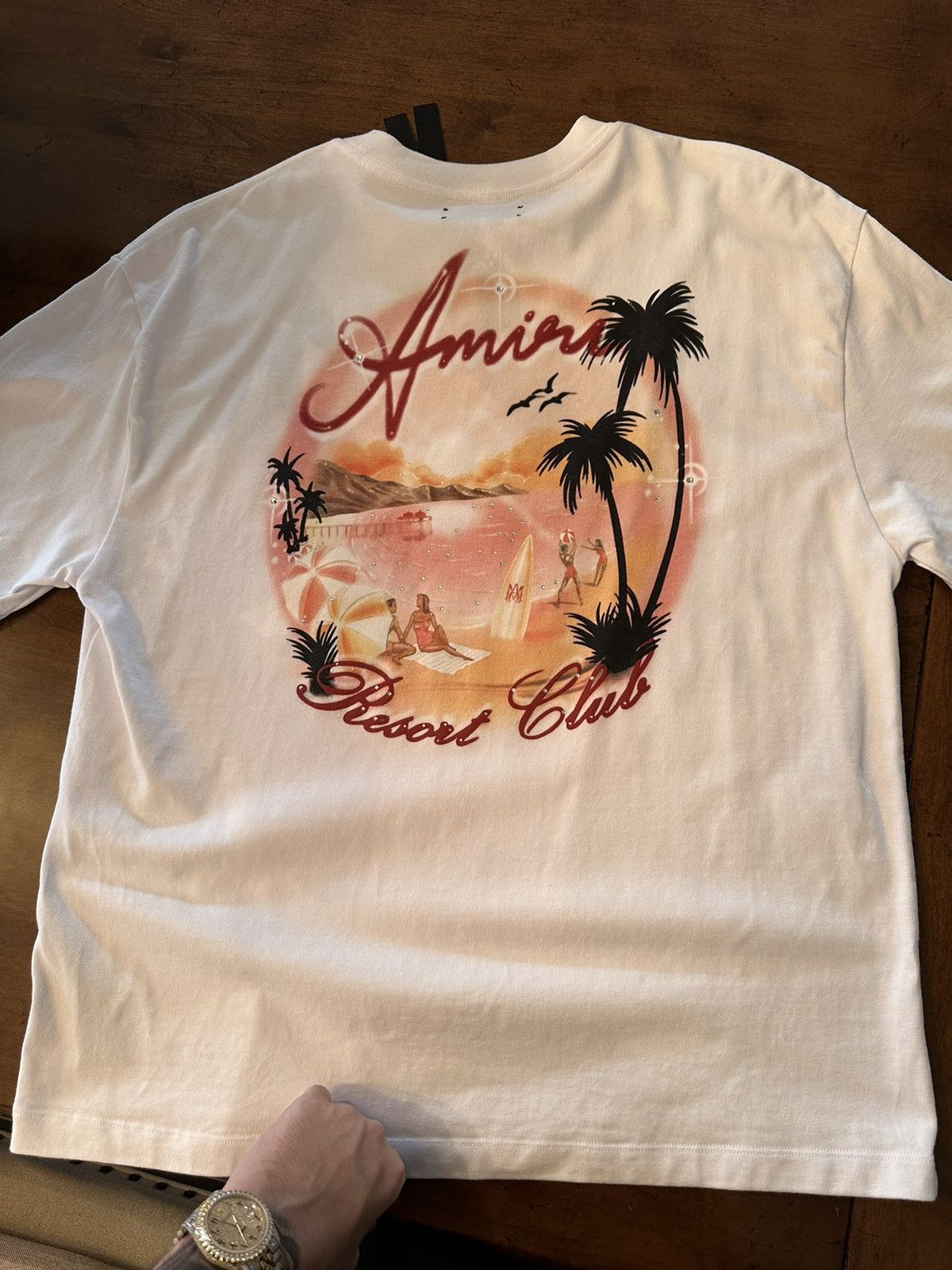 Amiri Amiri Airbrush Beach resort Tee Size US XL / EU 56 / 4 - 3 Thumbnail