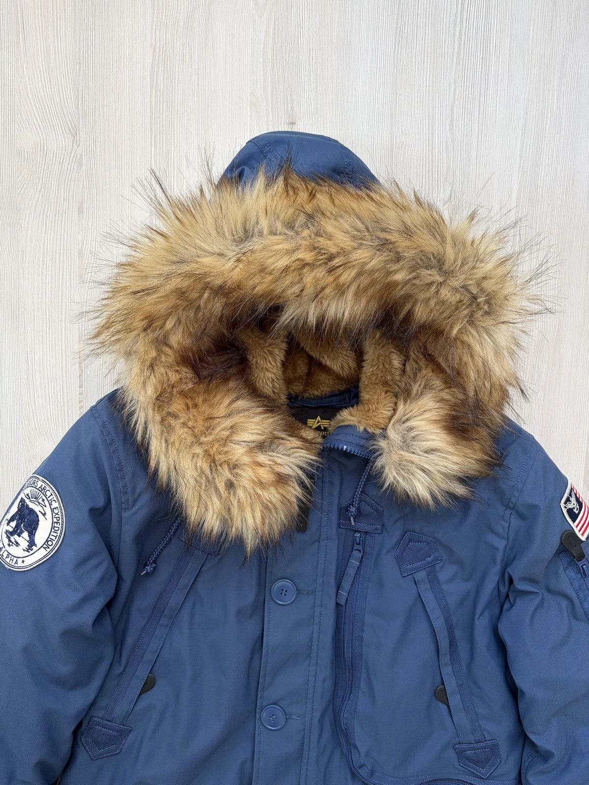 Alpha Industries Alpha Industries Polar n3B Extreme Expedition Blue Parka Size US M / EU 48-50 / 2 - 3 Thumbnail