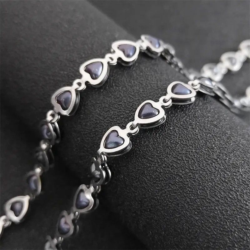 Jewelry Connecting Heart Neck Chain Necklace Size ONE SIZE - 1 Thumbnail