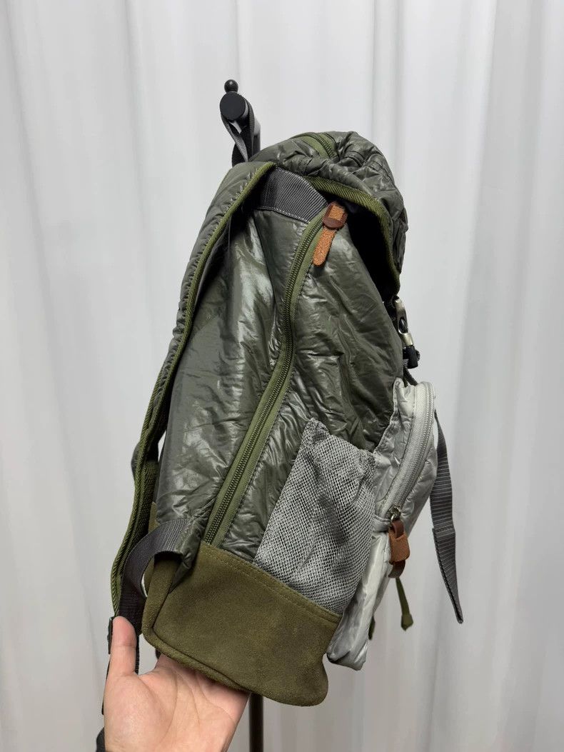 Yohji Yamamoto yohji yamamoto Color-block suede paneled padded backpack 2 Size ONE SIZE - 5 Thumbnail